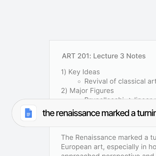 Formatting illustration